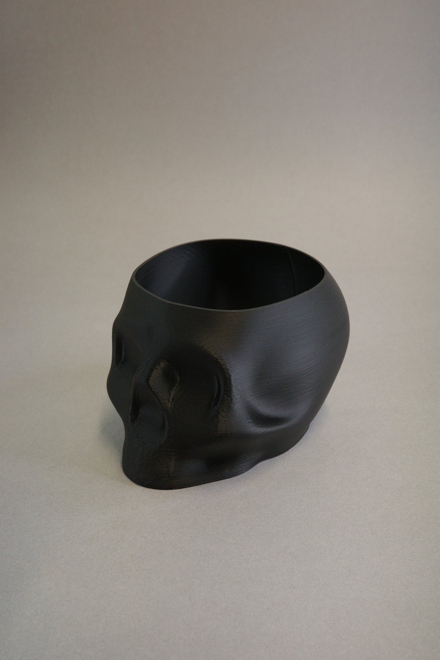 Skull pen holder